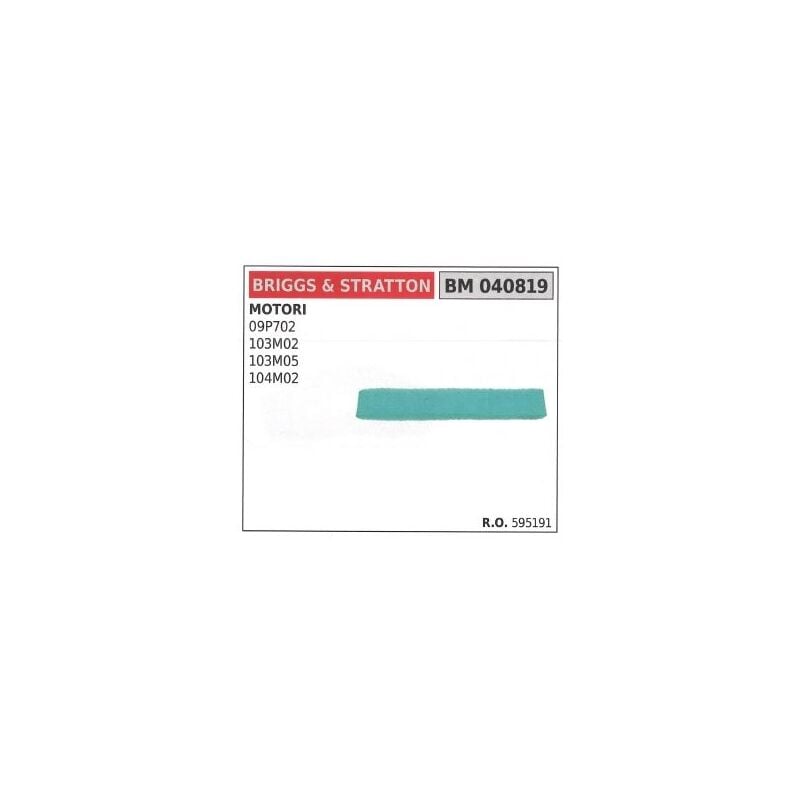 foto del prodotto briggs stratton filtro aria briggs stratton per rasaerba tosaerba tagliaerba 103m02 104m02