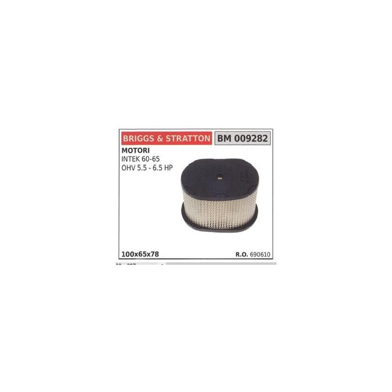 foto del prodotto briggs stratton filtro aria briggs stratton rasaerba tosaerba tagliaerba intek 60 65