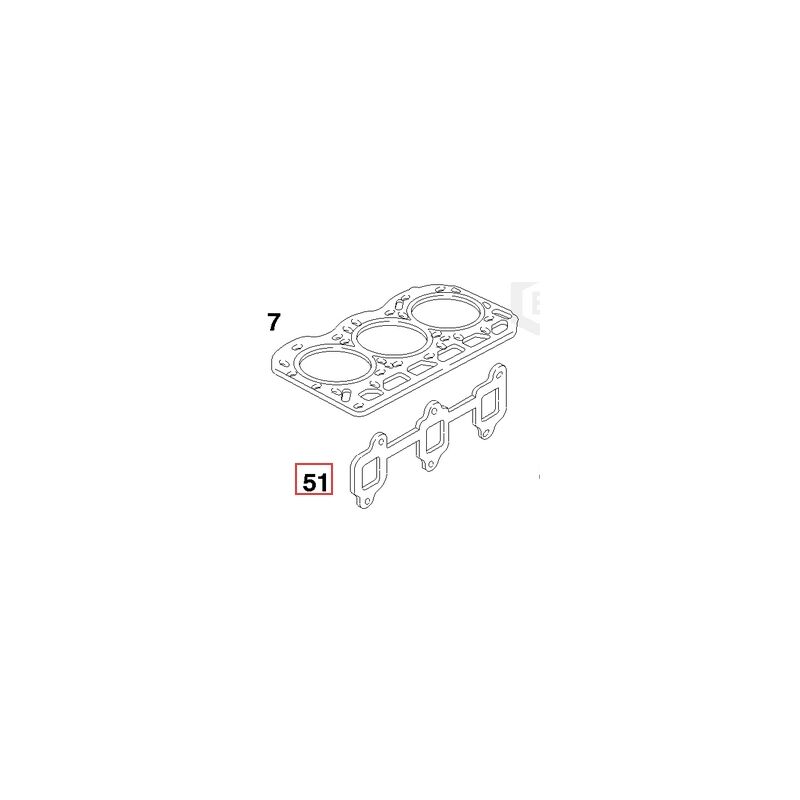 foto del prodotto briggs stratton guarnizione di aspirazione briggs e stratton 820407