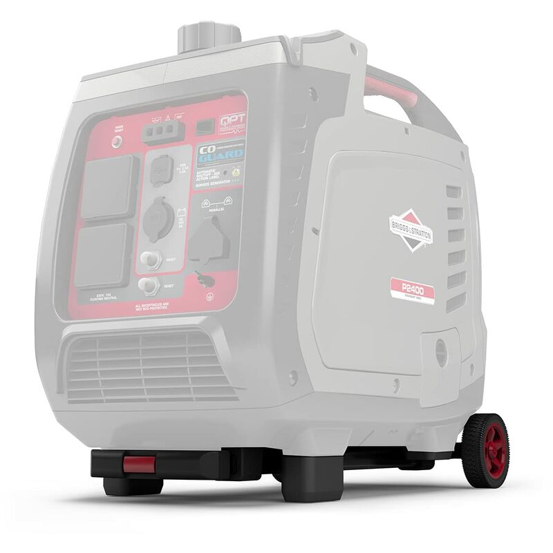 immagine 0 del prodotto briggs stratton kit 6861, adatto per generatore inverter a benzina p2400, include ruote e manico telescopico