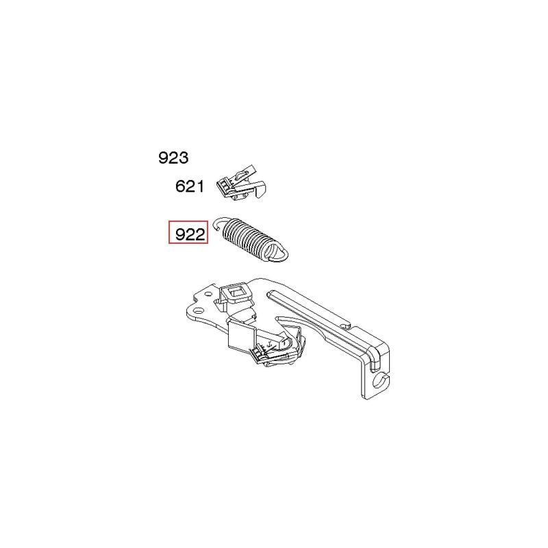 foto del prodotto briggs stratton molla freno originale motore rasaerba tagliaerba 692135