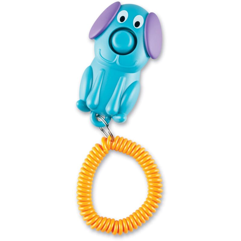 foto del prodotto brightkins clicker di addestramento cane intelligente cucciolo, clicker di addestramento per cani con braccialetto flessibile, soluzioni per