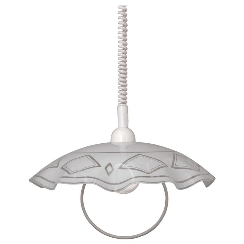 foto del prodotto brigida lampada saliscendi da soffitto e27 1 luce 50 cm