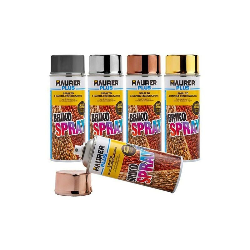 foto del prodotto briko spray maurer plus 400ml specchiante effetto cromatura