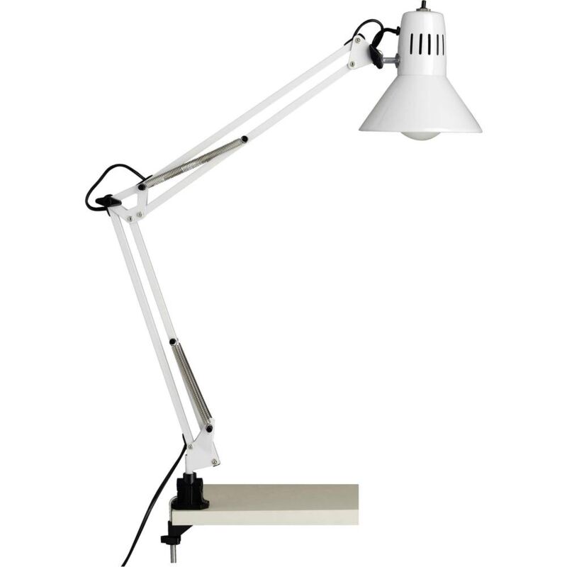 foto del prodotto brilliant - hobby 10802 05 lampada con morsetto led monocolore e27 40 w bianco