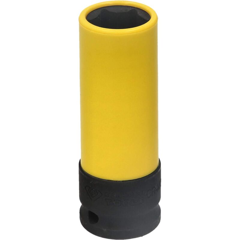 foto del prodotto brilliant tools - 1 2' bussola per avvitatore a impulsi per cerchi in lega, da 19 mm