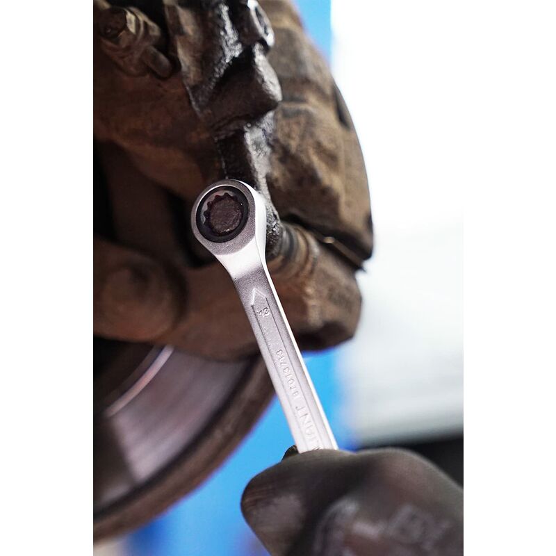 foto del prodotto brilliant tools bt013816 chiave a cricco, reversibile, 16 mm powered by ks tools 