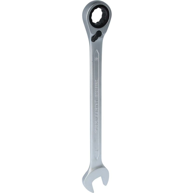 foto del prodotto brilliant tools chiave a cricco, reversibile, 20 mm