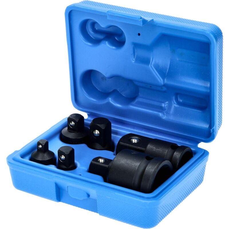 foto del prodotto brilliant tools - serie di adattatori per avvitatore a impulsi, 6 pz, 1 4' 3 8' 1 2' 3 4'