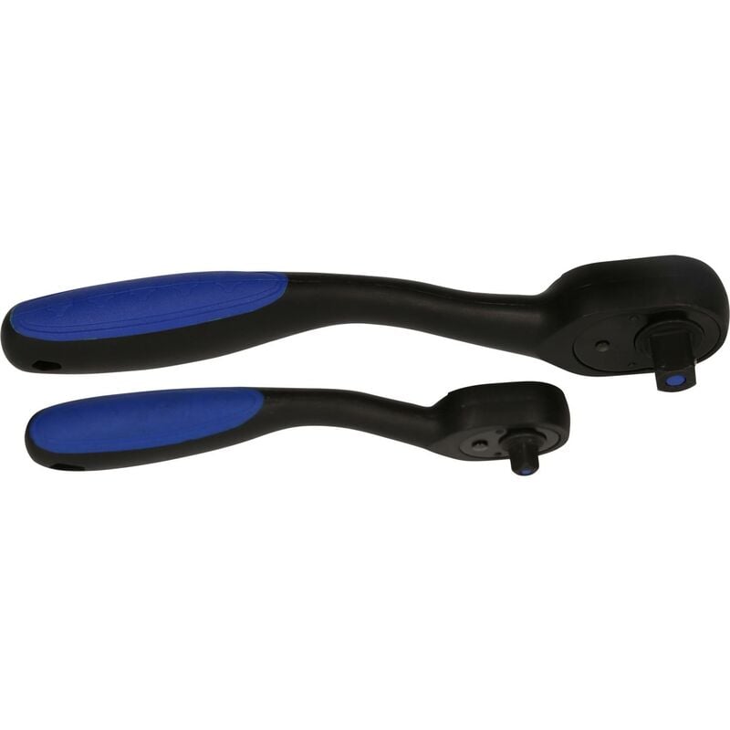 foto del prodotto brilliant tools serie di leve a cricco, 2 pz, 1 4 , 1 2 