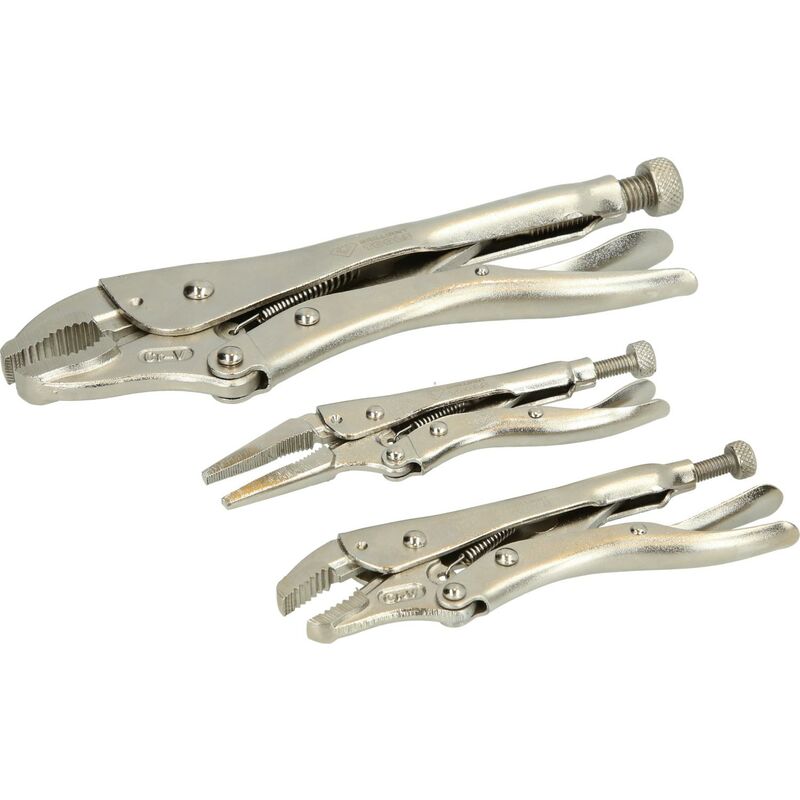 foto del prodotto brilliant tools serie di pinze di bloccaggio a morsetto, 3 pz
