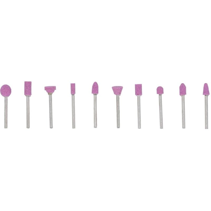 foto del prodotto brilliant tools serie di stili di smerigliatura per smerigliatrice a stilo, 10 pz
