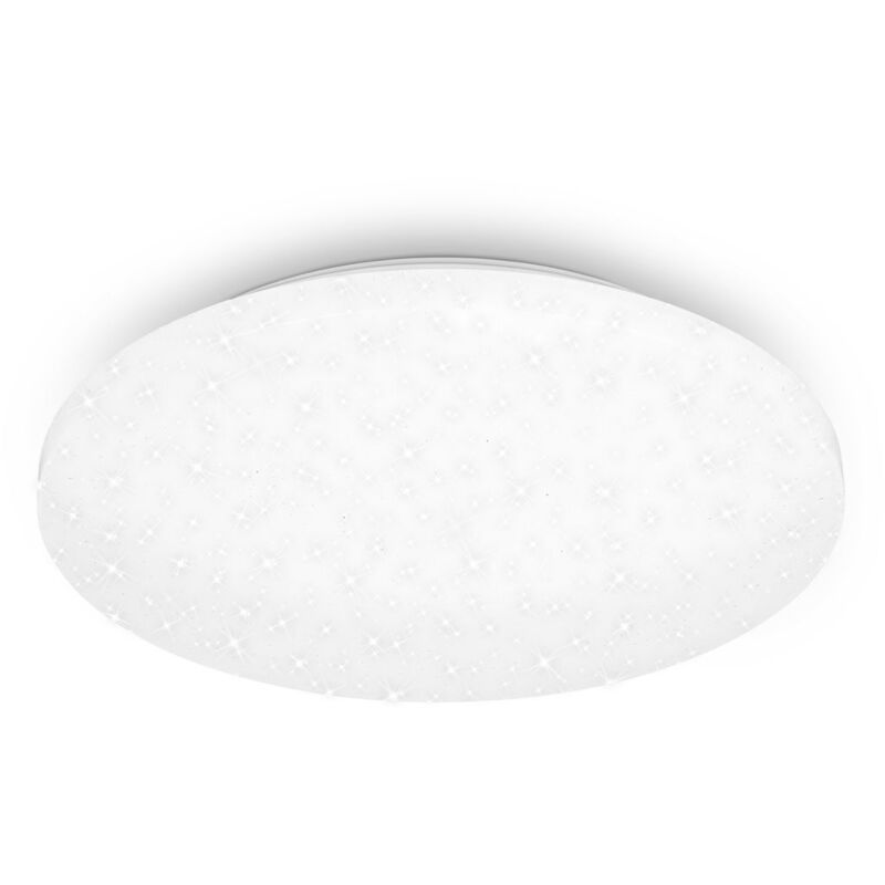 foto del prodotto brilo lampada da soffitto a led 6 cm 21 watt ip44 protezione dagli spruzzi d acqua 2000lm bianco ner
