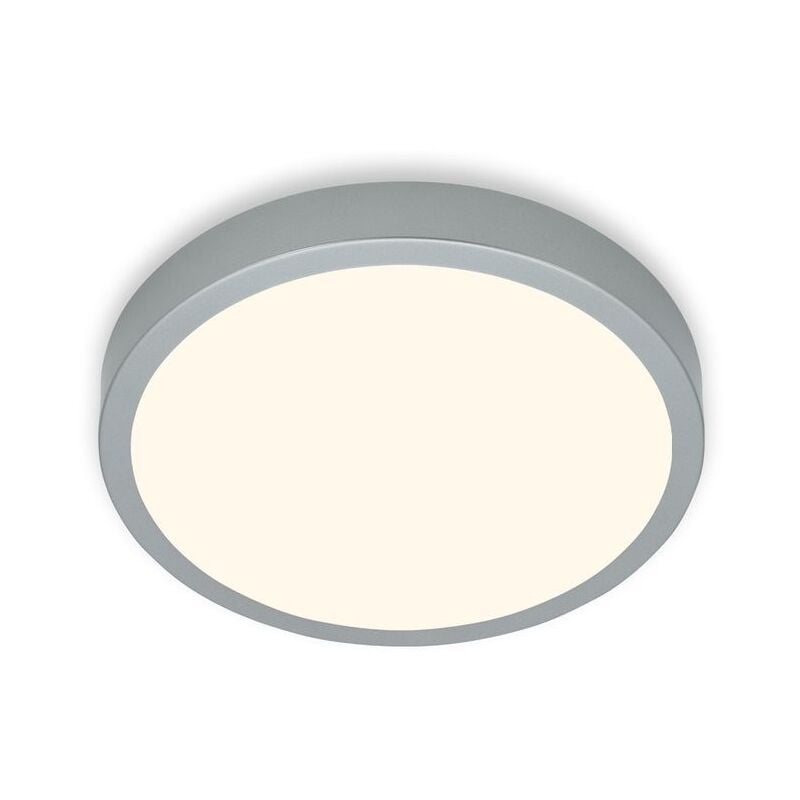 foto del prodotto brilo ner lampada da soffitto led, lampada da soffitto, luce bianca calda, lampada da parete, lampada da parete, color argento, 280x40 mm