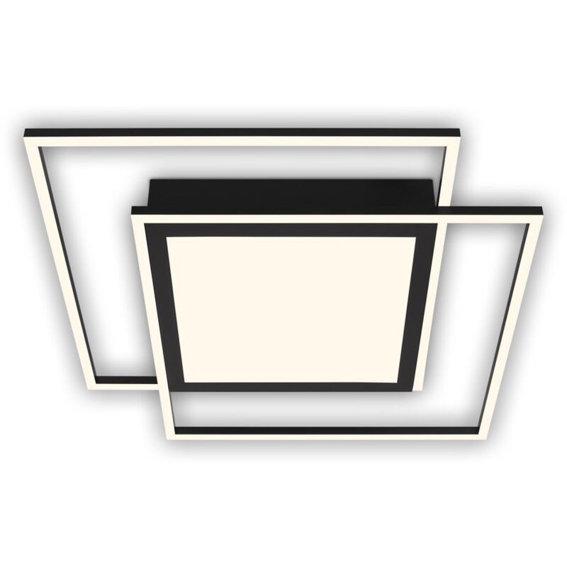 foto del prodotto brilo ner leuchten frame center lampada da parete e soffitto 3740015 commutabile separatamente 3000k bianco caldo 51 w 5800 lm 51,5 x