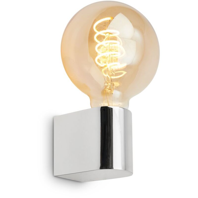 foto del prodotto briloner donga specchio luce bagno, resistente agli spruzzi, a parete, cromo