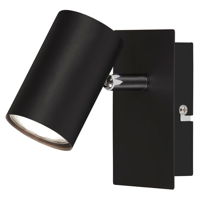 foto del prodotto briloner faretto da parete orientabile a 1 luce gu10 max. 40 watt metallo nero