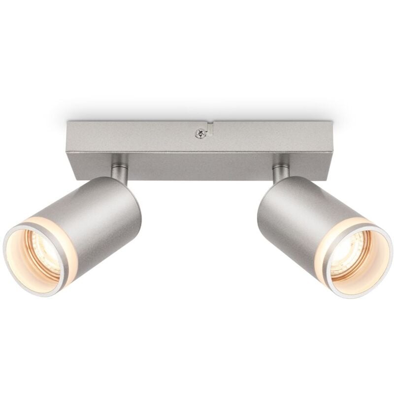 foto del prodotto briloner - faretto da soffitto lampada da soffitto lampada da camera da letto orientabile a 2 luci gu10