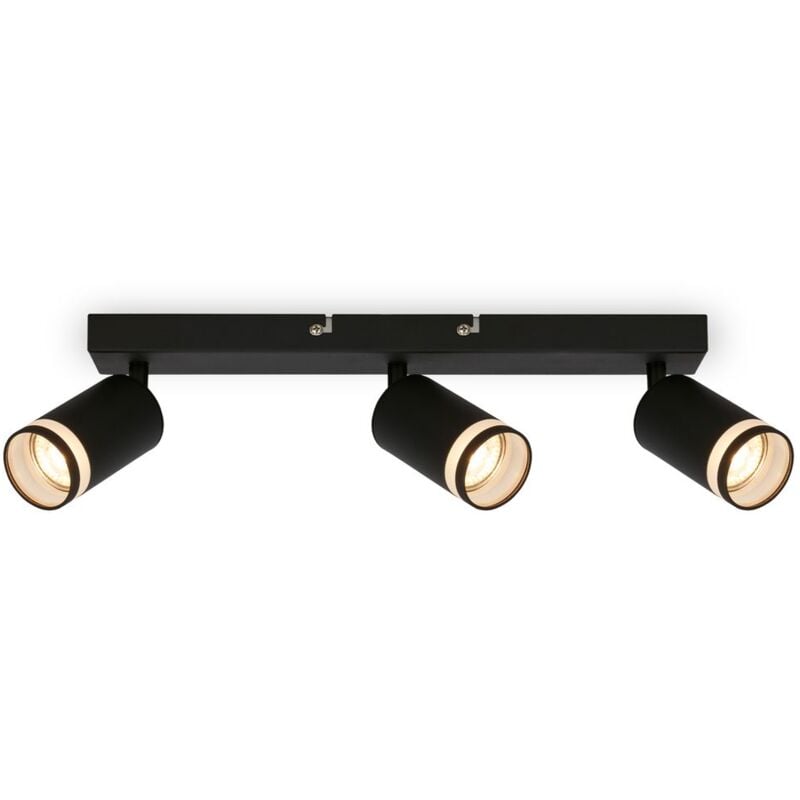 foto del prodotto briloner faretto da soffitto lampada da soffitto lampada da camera da letto orientabile a 3 luci gu10