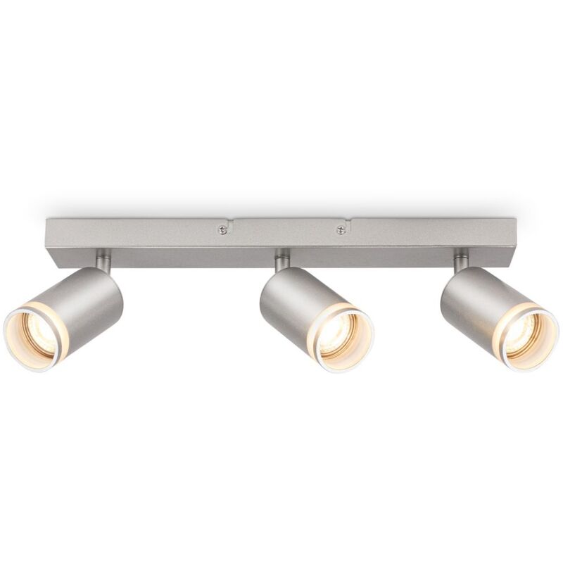 foto del prodotto briloner faretto da soffitto lampada da soffitto lampada da camera da letto orientabile a 3 luci gu10