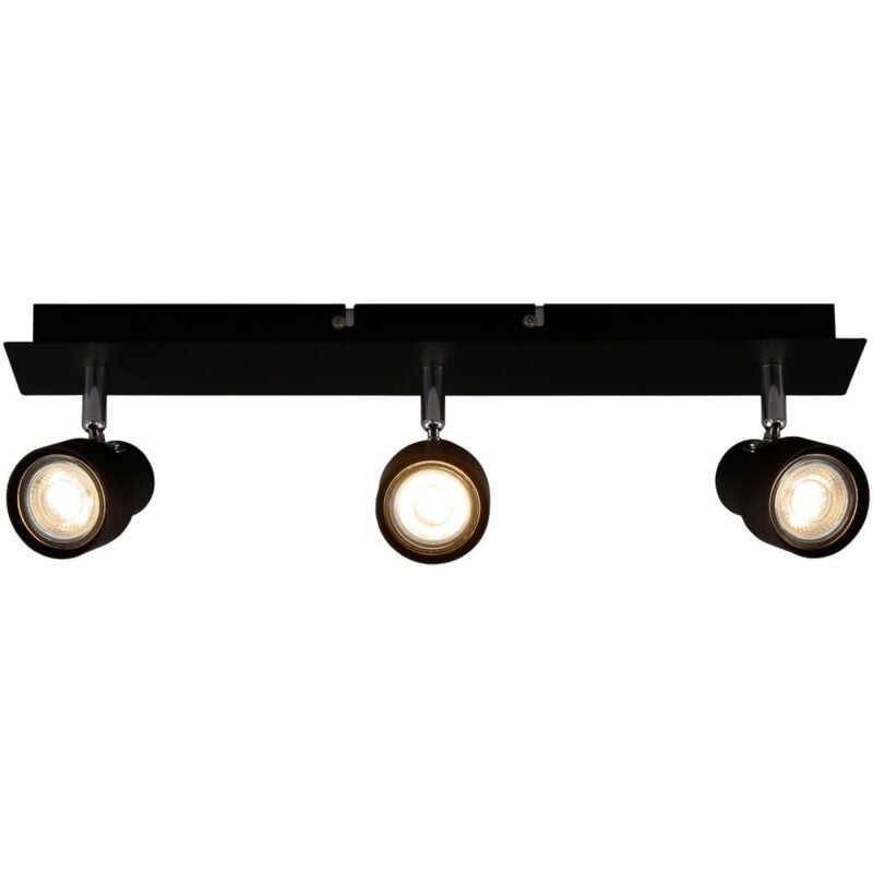 foto del prodotto briloner faretto da soffitto led lampada da soffitto 3xgu10 incl. orientabile e girevole 5w nero