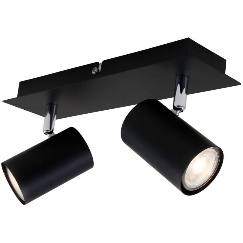 foto del prodotto briloner faretto da soffitto orientabile lampada da soffitto a 2 luci gu10 max. 40 watt