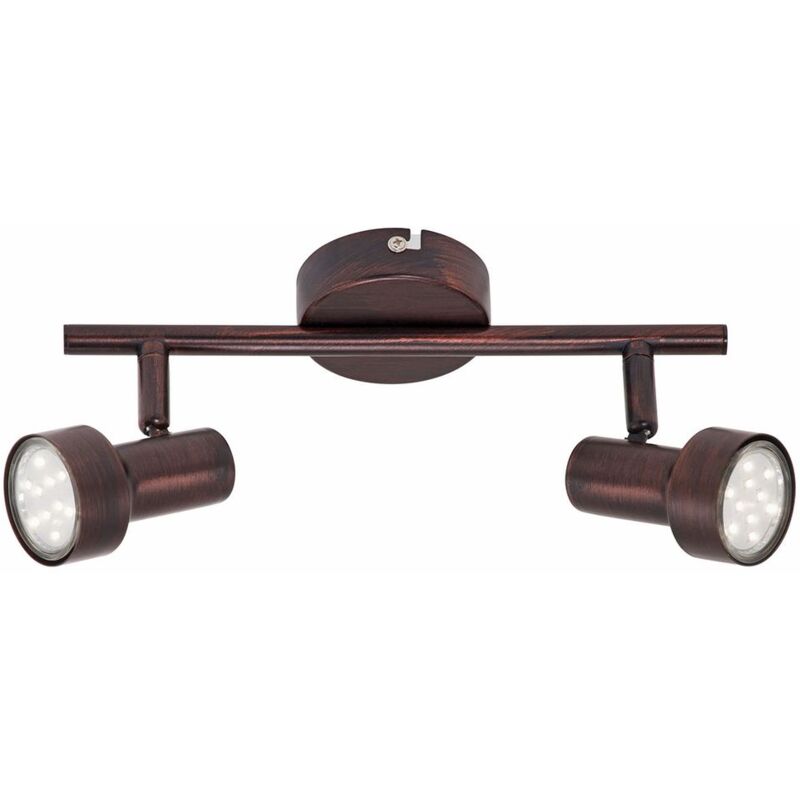 foto del prodotto briloner faretto led da soffitto, 27,5 cm, 6 w, rame leuchten