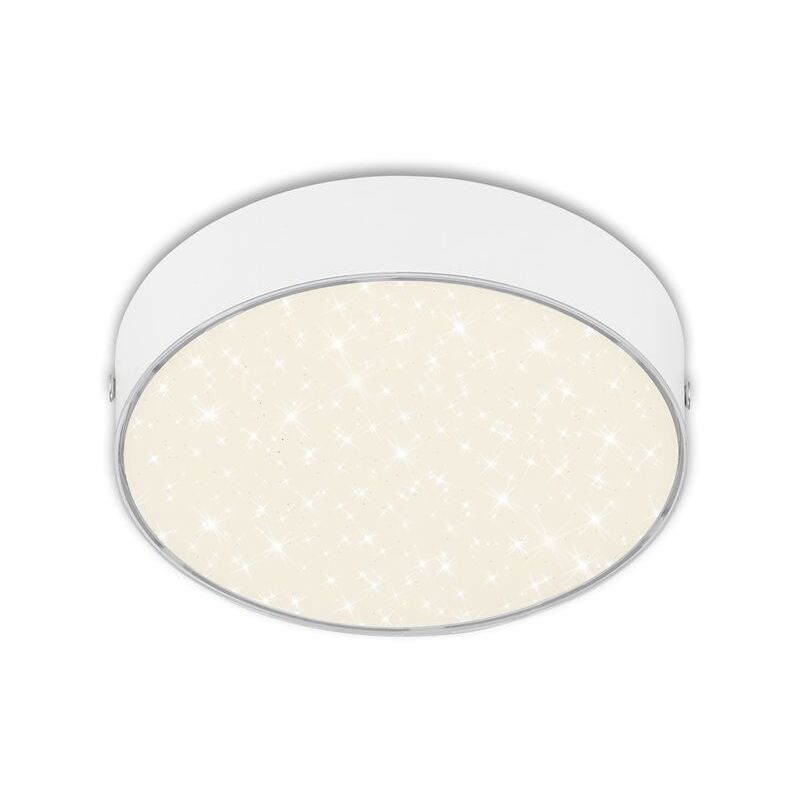 foto del prodotto briloner lampada a incasso led ip20 cielo stellato 11 w bianco metallo plastica