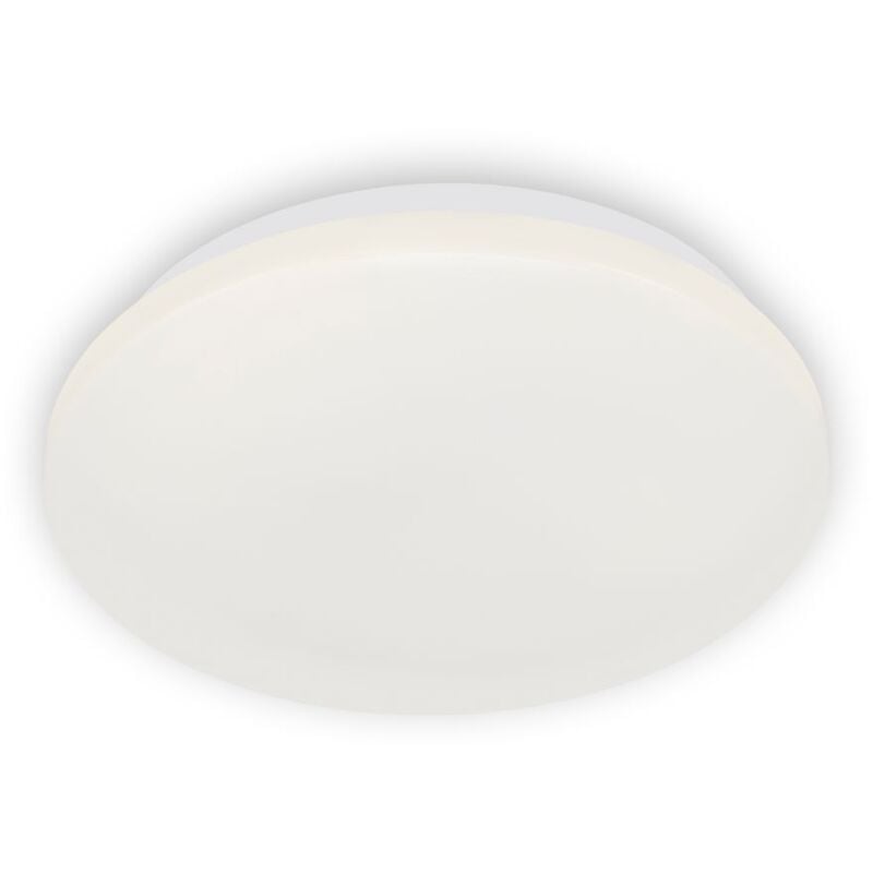 foto del prodotto briloner lampada da bagno a led lampada da soffitto 4000k ip44 12w bianca 28,8 cm plastica