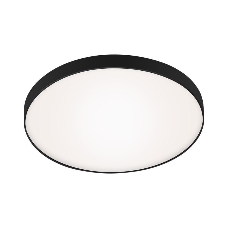 foto del prodotto briloner lampada da bagno a led lampada da soffitto ip44 13w nero metallo plastica 28,5cm
