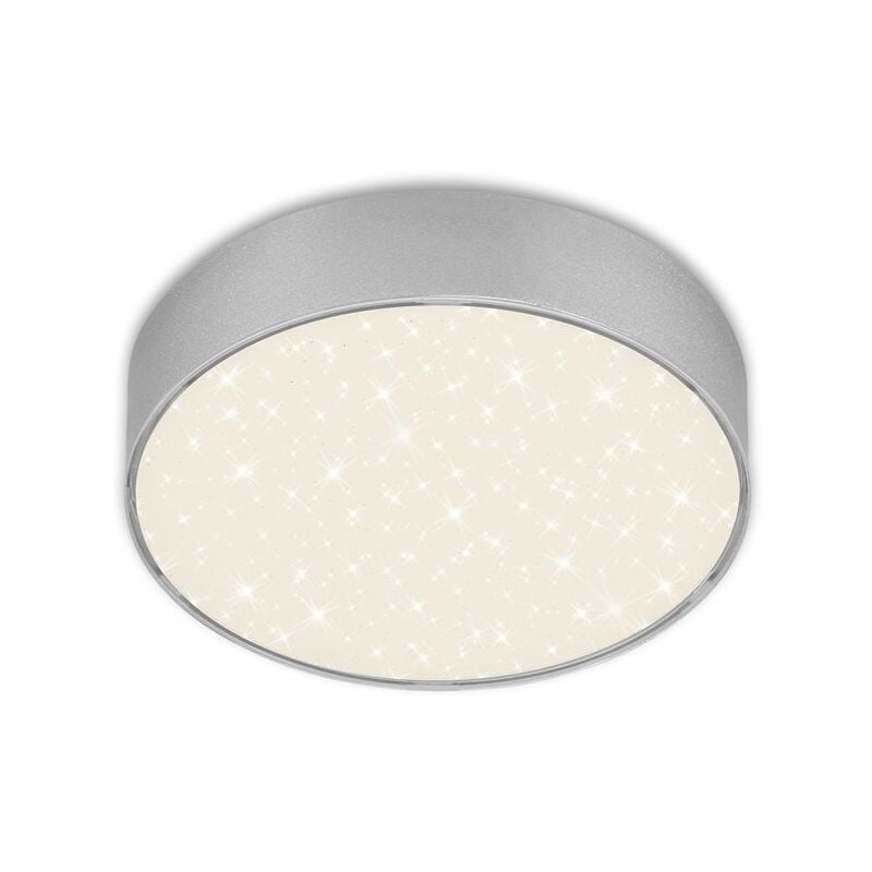 foto del prodotto briloner lampada da incasso a led ip20 cielo stellato 11 w argento metallo plastica