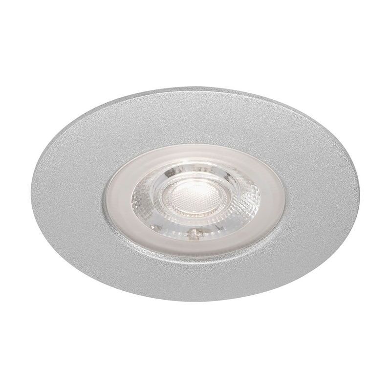 foto del prodotto briloner lampada da incasso a led lampada da bagno ip44 5w cromo opaco 3000k 9cm