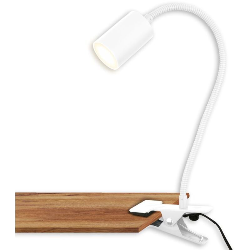 foto del prodotto briloner lampada da scrivania lampada con morsetto lampada da lettura orientabile interruttore a cavo camera dei bambini