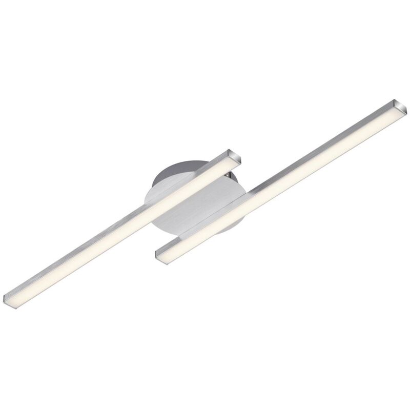foto del prodotto briloner lampada da soffitto a led 2x 6w 3000k color alluminio metallo