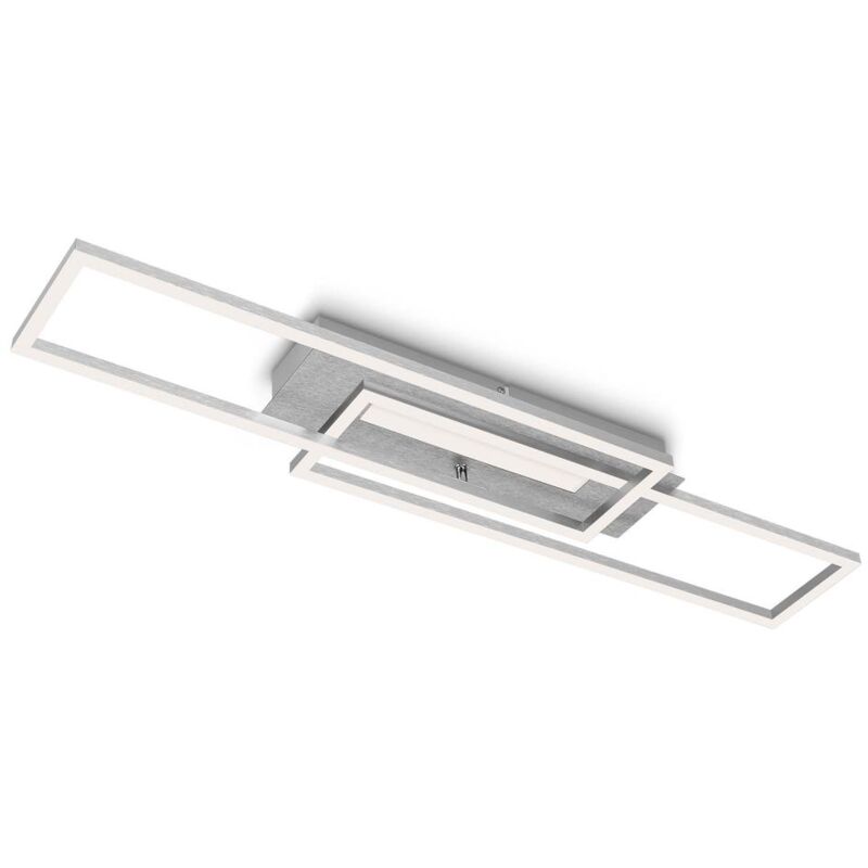 foto del prodotto briloner lampada da soffitto a led con funzione memoria, commutabile separatamente, 40 w, metallo argento