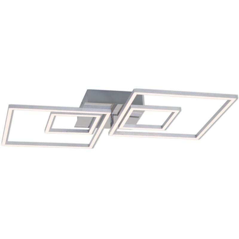 foto del prodotto briloner lampada da soffitto a led dimmerabile con funzione memoria 45 w argento metallo plastica