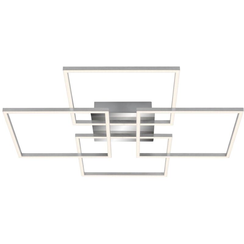 foto del prodotto briloner lampada da soffitto a led funzione memoria orientabile 64 w argento metallo plastica