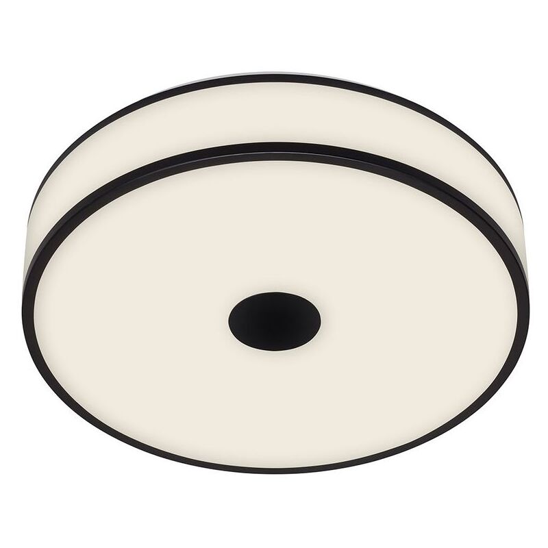 foto del prodotto briloner lampada da soffitto a led lampada da soffitto 18w nero bianco metallo plastica 28cm