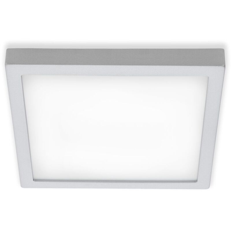foto del prodotto briloner lampada da soffitto a led lampada da soffitto 21 w quadrata 4000k cromo opaco