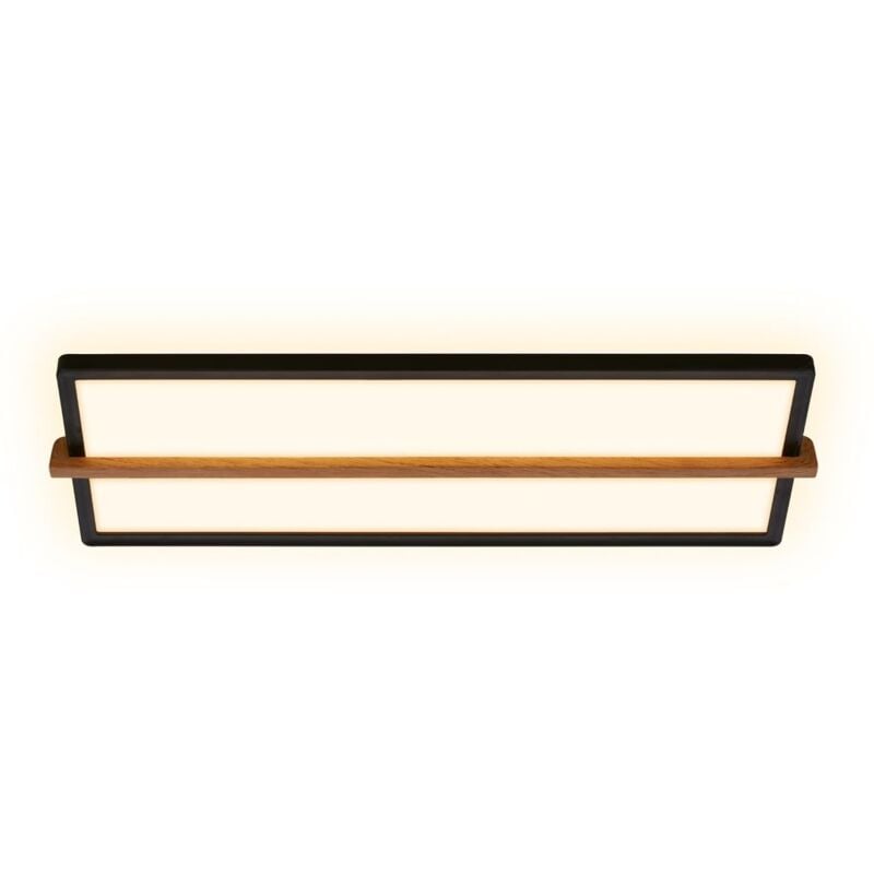 foto del prodotto briloner lampada da soffitto a led lampada da soffitto in legno soggiorno camera da letto luce bianca calda