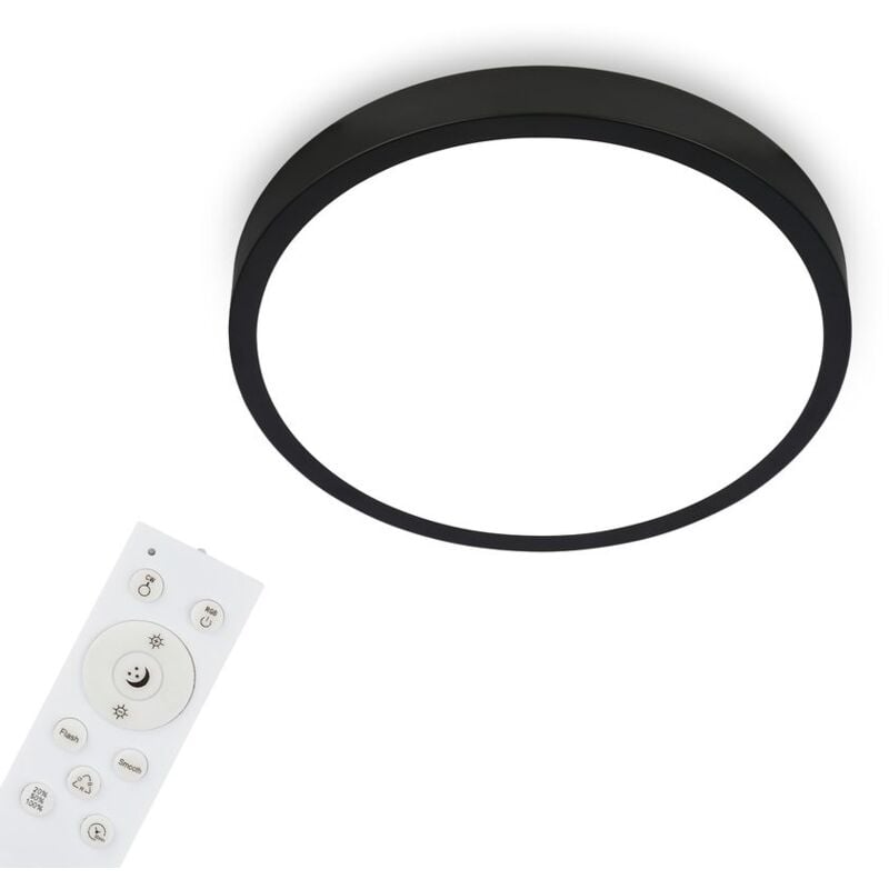foto del prodotto briloner lampada da soffitto a led rgbw, lampada da soffitto a led dimmerabile, colori di luce colorati, bianco neutro, lampada a superficie,