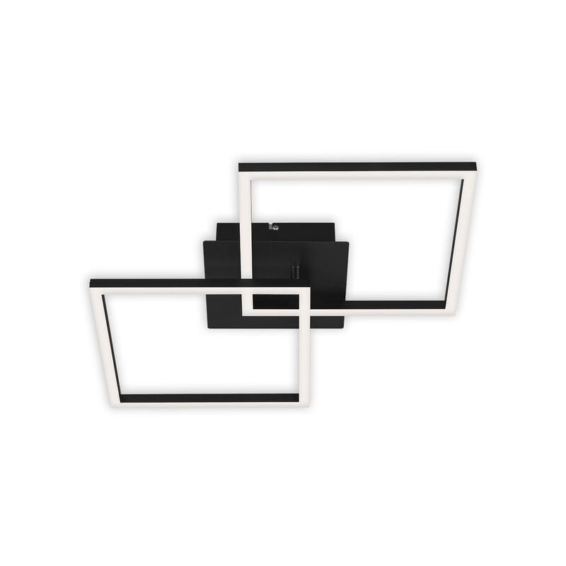 foto del prodotto briloner lampada da soffitto led dimmerabile orientabile 24w nero metallo plastica
