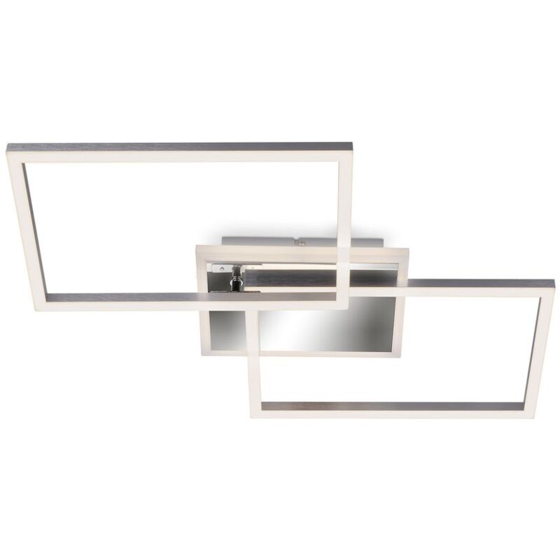 foto del prodotto briloner lampada da soffitto led lampada da parete dimmerabile telecomando cct 40w metallo argento