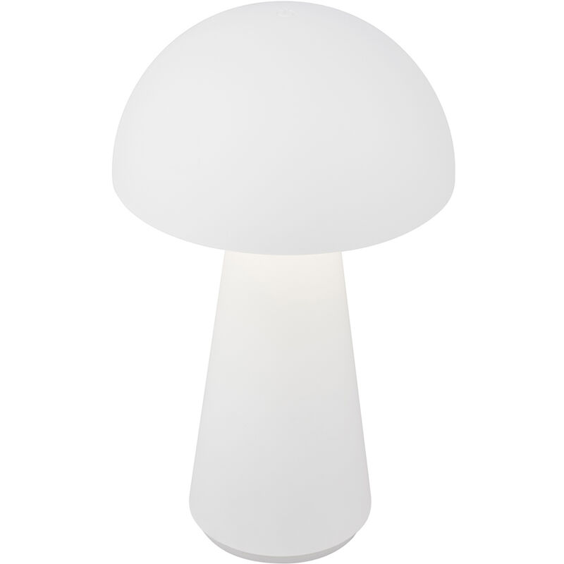 foto del prodotto briloner lampada da tavolo a batteria led lampada da tavolo per interni esterni giardino usb ip44 bianco fungo