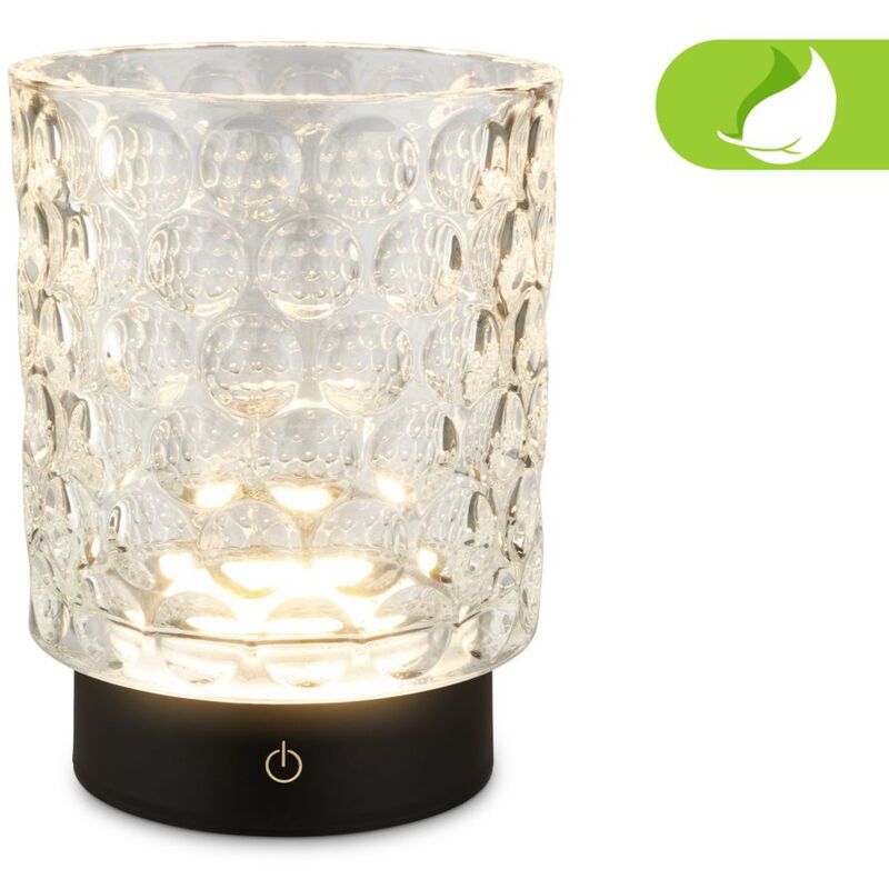 foto del prodotto briloner lampada da tavolo a led senza fili ip44 lampada da tavolo a batteria per esterni interni dimmerabile touch