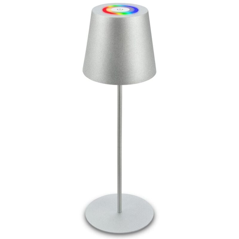foto del prodotto briloner lampada da tavolo senza fili, touch, luce colorata rgb w, regolabile in altezza