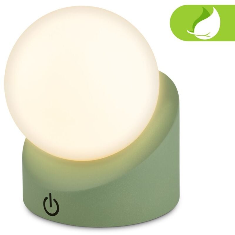 foto del prodotto briloner mini lampada da tavolo led senza fili ip54 lampada da tavolo a batteria esterno interno dimmerabile touch