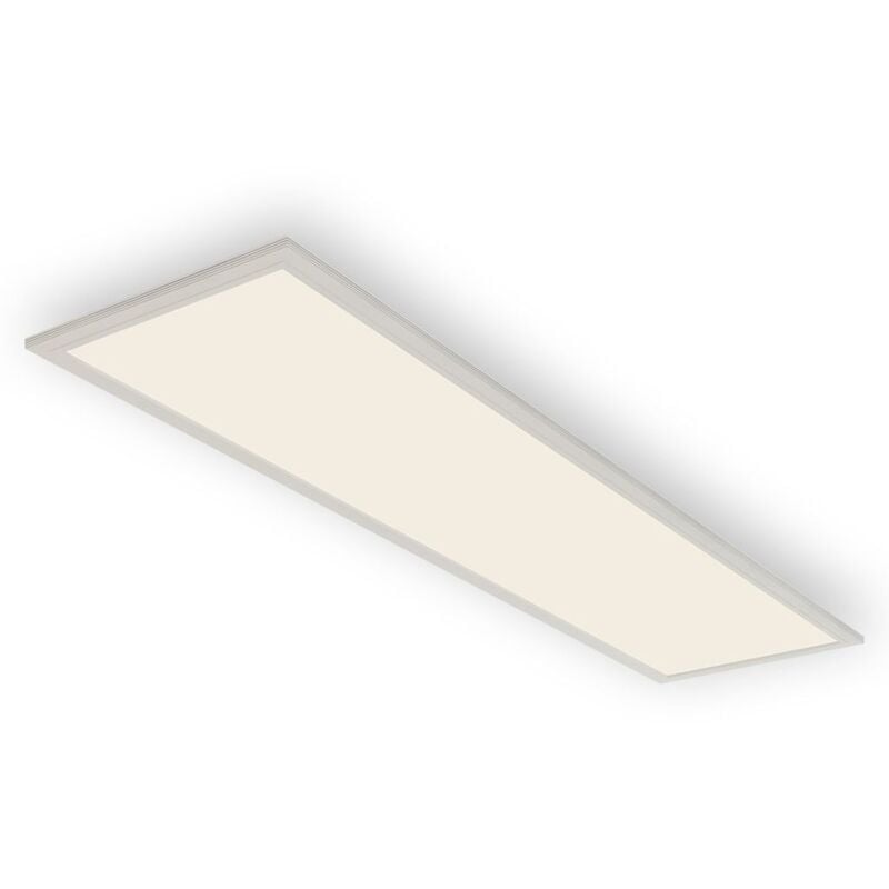 foto del prodotto briloner pannello led dimmerabile con telecomando ultrapiatto cct 36 w bianco metallo