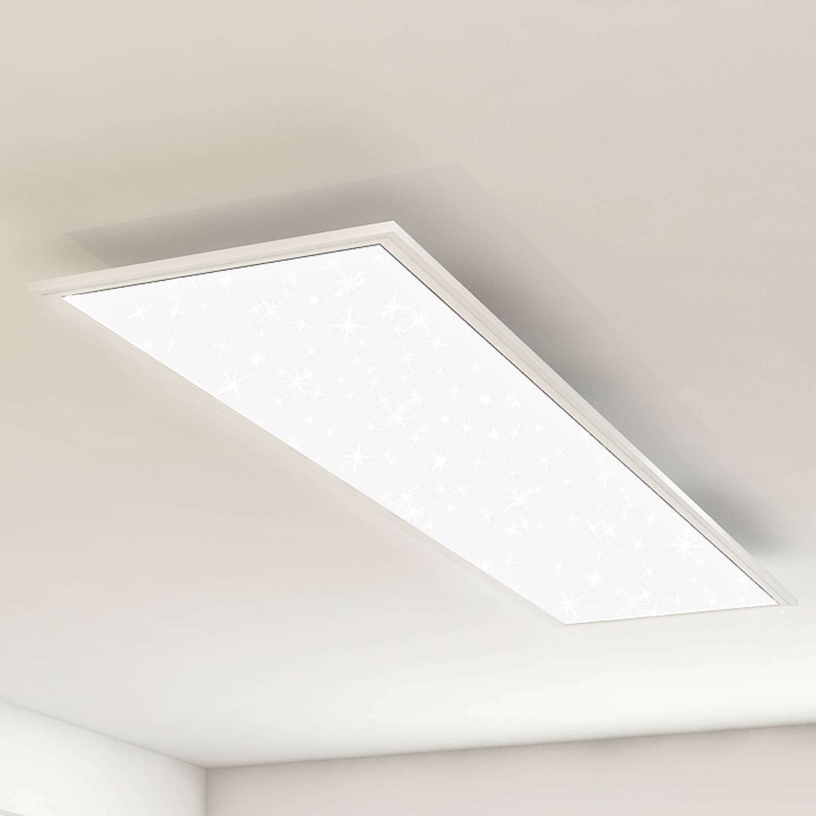 foto del prodotto briloner pannello led pallas, bianco, dimm cct 119,5x29,5cm