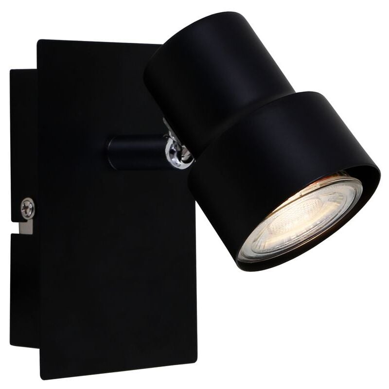 foto del prodotto briloner plafoneeria led 1xgu10 faretto orientabile e girevole nero 5w